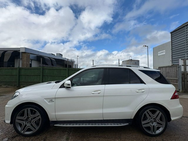 Mercedes-Benz M Class 5.5 Ml63 V8 Amg Spds7gt 4Wd Euro 5 S S White #5