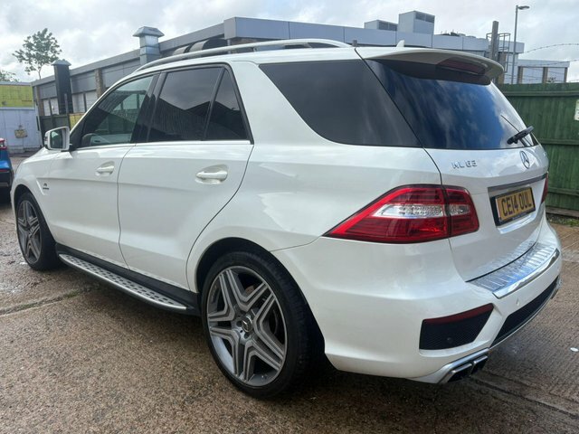 Mercedes-Benz M Class 5.5 Ml63 V8 Amg Spds7gt 4Wd Euro 5 S S White #4