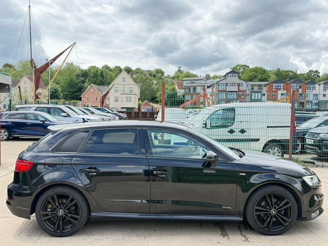 Audi A3 1.5 Tfsi Cod 35 S Line Sportback S Tronic Euro 6 GF19TZL Black #2
