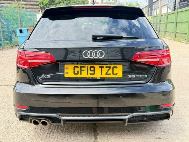 Audi A3 1.5 Tfsi Cod 35 S Line Sportback S Tronic Euro 6 GF19TZL Black #4