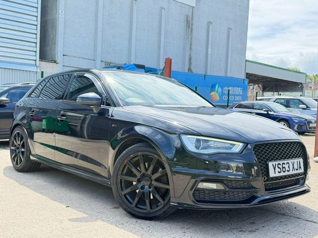 Audi A3 2.0 Tdi S Line Sportback S Tronic Quattro Euro 6 Black