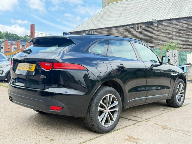 Jaguar F-Pace 2.0 D180 R-sport Awd Euro 6 S S Black #3