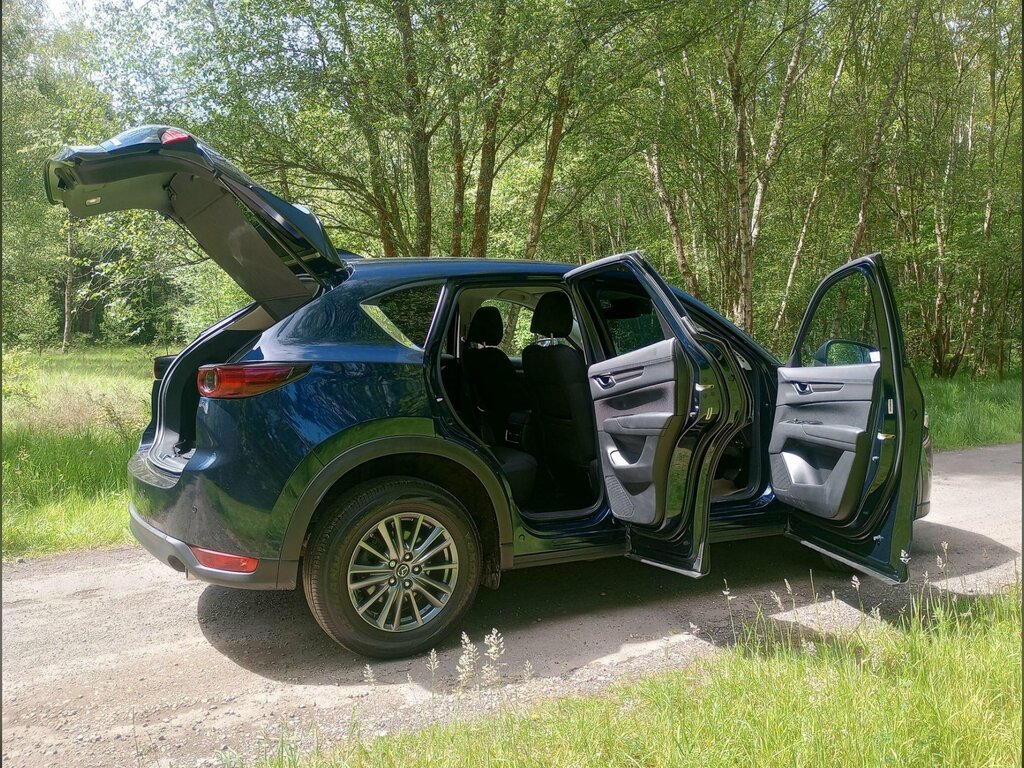 Mazda CX-5 2.2 Skyactiv-d Se-l Nav Euro 6 Ss LJ19UZN Blue #4