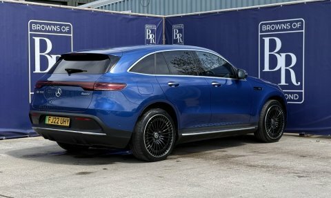 Mercedes-Benz EQC Eqc 400 80Kwh Blue #4