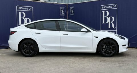 Tesla Model 3 Saloon 4dr Electric White #3