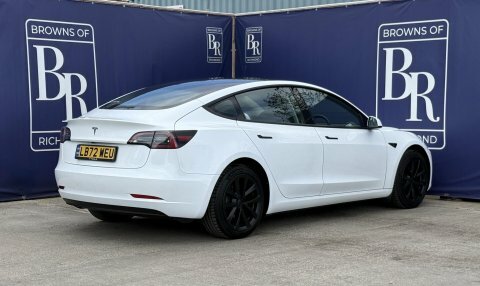 Tesla Model 3 Saloon 4dr Electric White #4