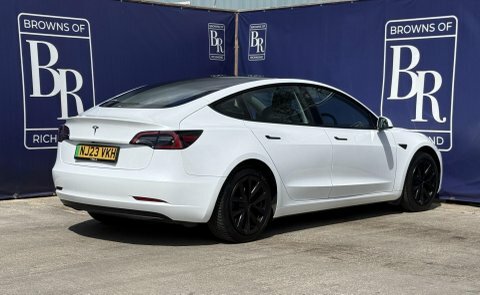 Tesla Model 3 Saloon 4dr Electric White #4