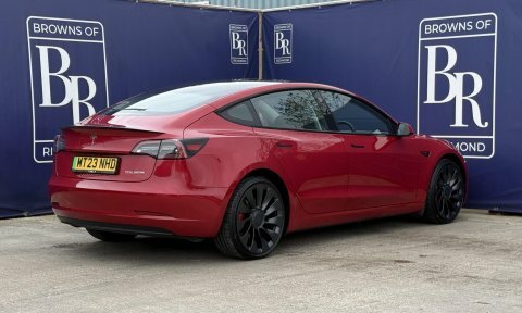 Tesla Model 3 Dual Motor Performance Red #4