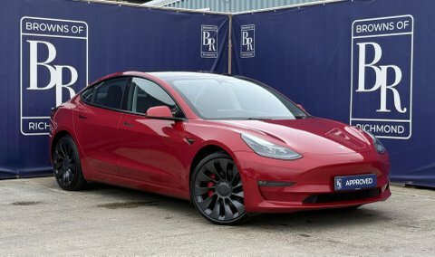 Tesla Model 3 Dual Motor Performance Red