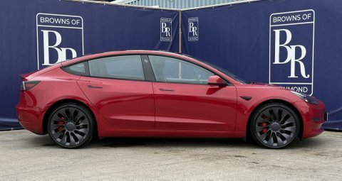 Tesla Model 3 Dual Motor Performance Red #3