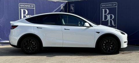 Tesla Model Y Dual Motor Long White #3