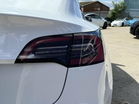 Tesla Model 3 Model 3 Long Range Rwd White #16