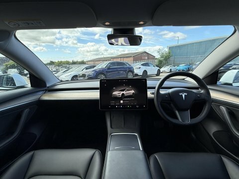 Tesla Model 3 Model 3 Long Range Rwd White #22