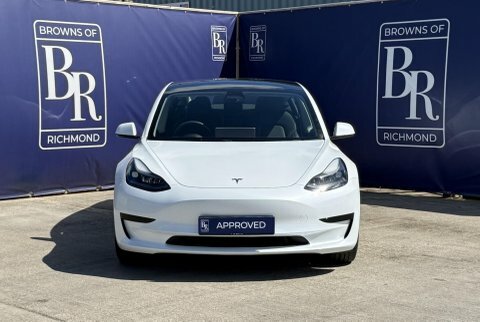 Tesla Model 3 Model 3 Long Range Rwd White #9
