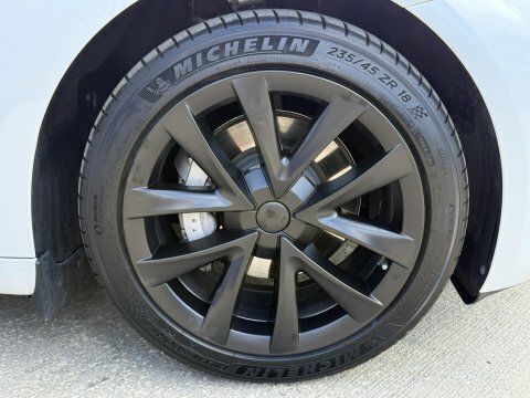 Tesla Model 3 Model 3 Long Range Rwd White #12