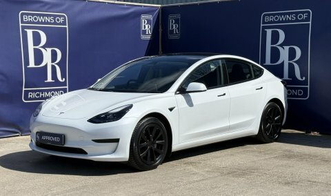 Tesla Model 3 Model 3 Long Range Rwd White #8