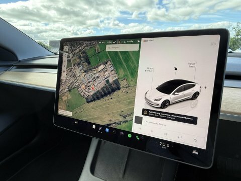 Tesla Model 3 Model 3 Long Range Rwd White #24