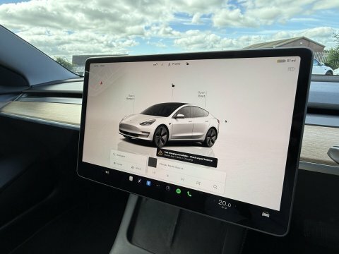 Tesla Model 3 Model 3 Long Range Rwd White #23