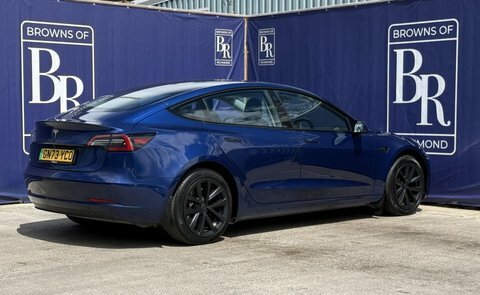 Tesla Model 3 Saloon 4dr Electric Blue #4