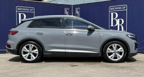 Audi Q4 E Tron 35 S Line Grey #3