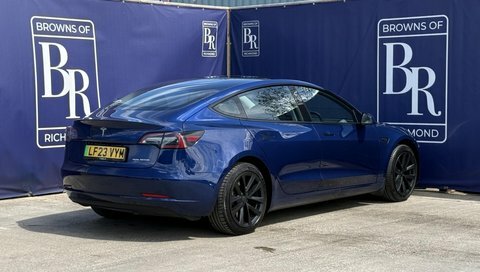 Tesla Model 3 Dual Motor Long Blue #4