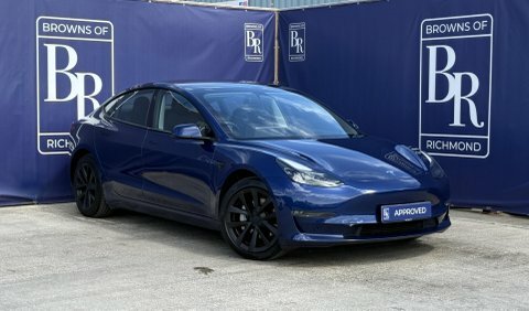 Tesla Model 3 Dual Motor Long Blue