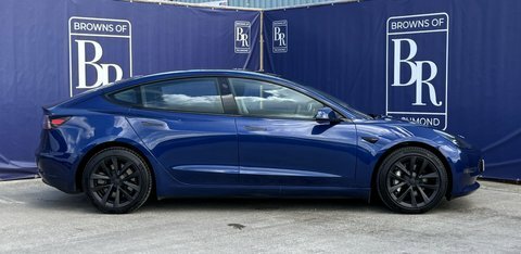 Tesla Model 3 Dual Motor Long Blue #3