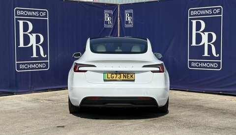 Tesla Model 3 Saloon 4dr Electric White #5