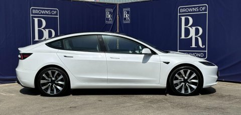 Tesla Model 3 Saloon 4dr Electric White #3