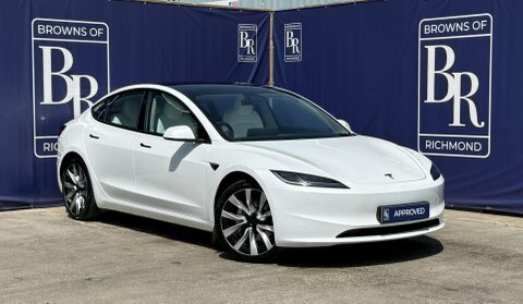 Tesla Model 3 Saloon 4dr Electric White