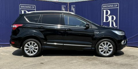 Ford Kuga 2.0 Tdci Vignale WV68UUM Black #3
