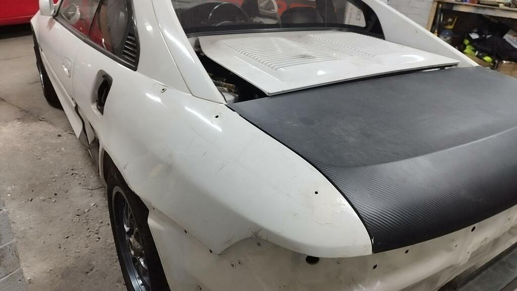 Toyota MR2 Turbo White #5