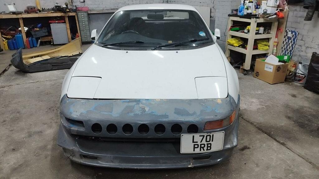 Toyota MR2 Turbo White #2