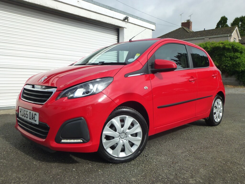 Peugeot 108 1.0 Active Soft Top Edition Euro6 Ulez 20 R Tax Red