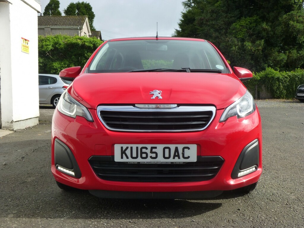 Peugeot 108 1.0 Active Soft Top Edition Euro6 Ulez 20 R Tax KU65OAC Red #3