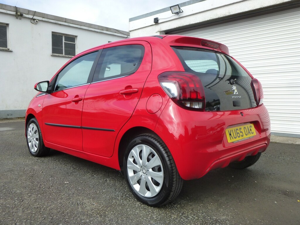 Peugeot 108 1.0 Active Soft Top Edition Euro6 Ulez 20 R Tax KU65OAC Red #4