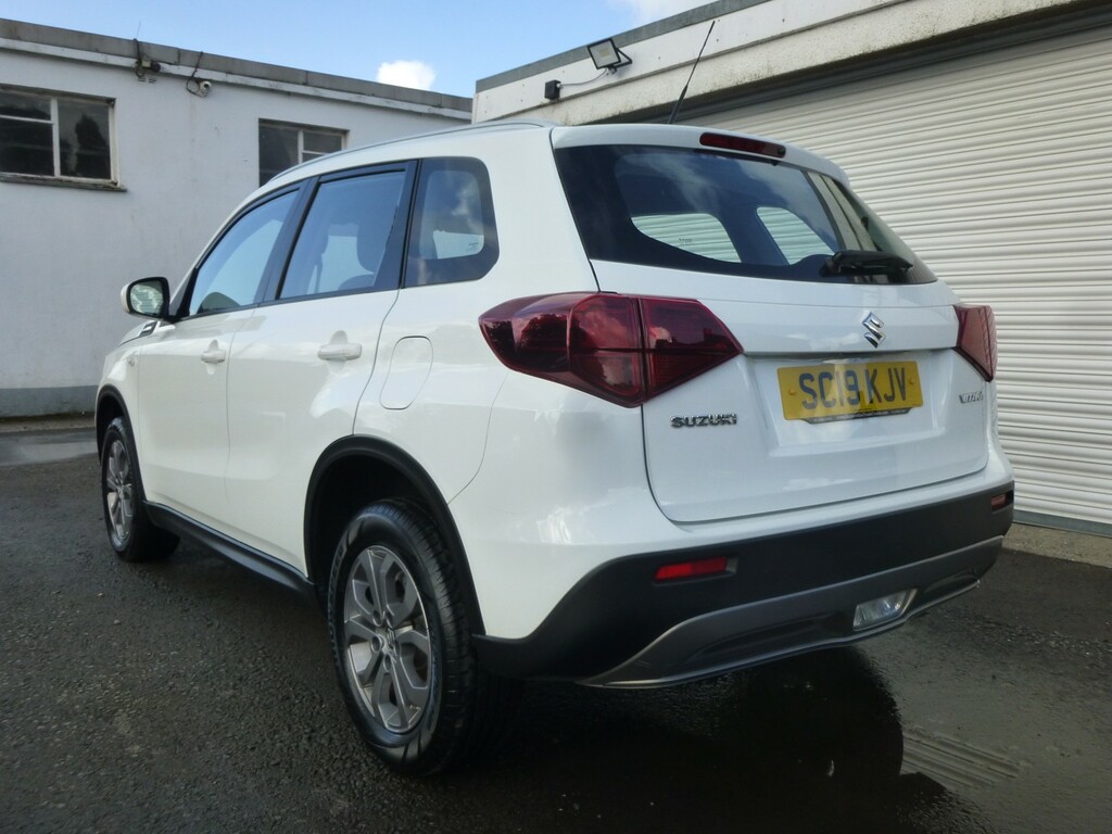 Suzuki Vitara 1.0T 109 Bhp Boosterjet Sz4 65K Fsh Euro6 Ulez Com SC19KJV White #4