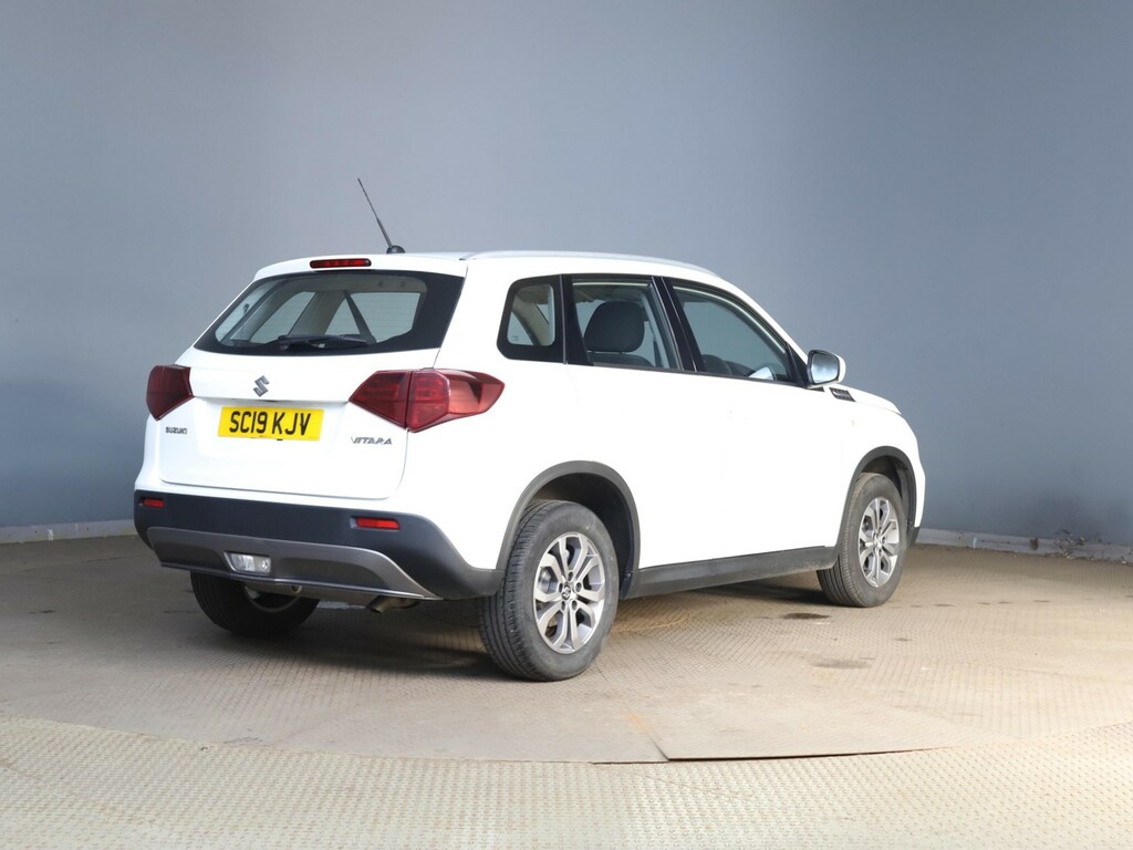Suzuki Vitara 1.0T 109 Bhp Boosterjet Sz4 65K Fsh Euro6 Ulez Com White #3