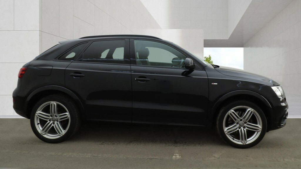 Audi Q3 2.0 Tdi 177 Bhp Quattro S Line Plus 7Spd S-tronic Black #6