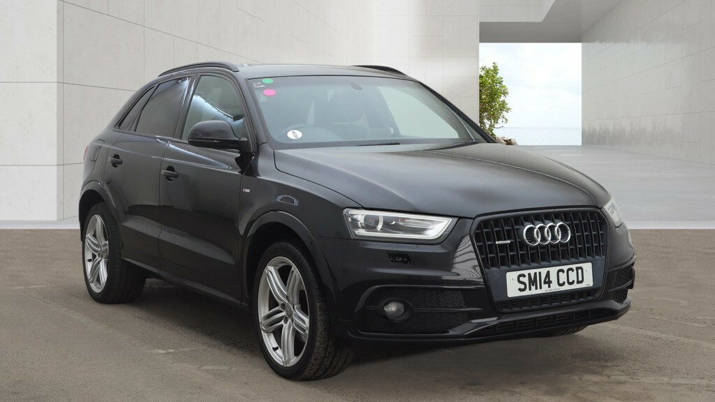 Audi Q3 2.0 Tdi 177 Bhp Quattro S Line Plus 7Spd S-tronic Black #3