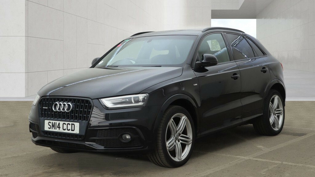 Audi Q3 2.0 Tdi 177 Bhp Quattro S Line Plus 7Spd S-tronic Black