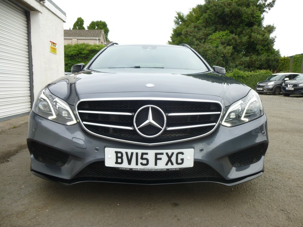 Mercedes-Benz E Class E350 3.0 254 Bhp Cdi V6 Bluetec Amg Night Edition BV15FXG Grey #2