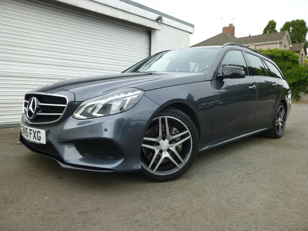 Mercedes-Benz E Class E350 3.0 254 Bhp Cdi V6 Bluetec Amg Night Edition Grey