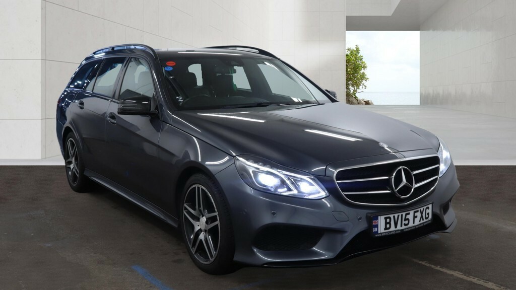 Mercedes-Benz E Class 3.0 E350 V6 Bluetec Amg Night Edition Grey #2