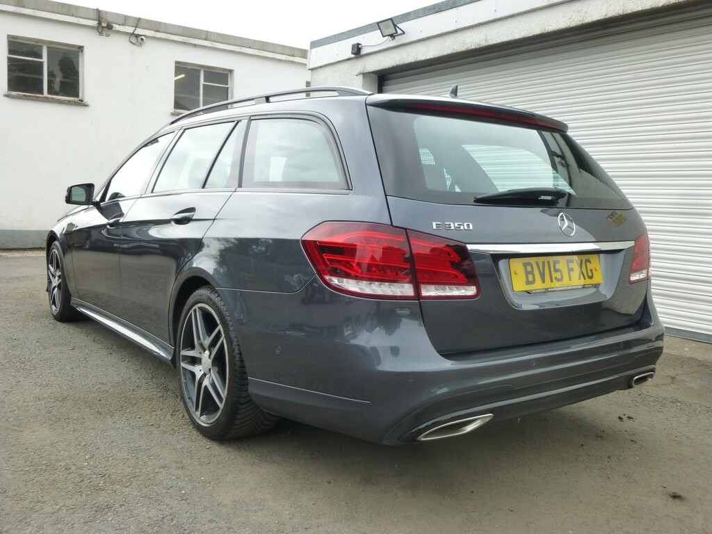 Mercedes-Benz E Class E350 3.0 254 Bhp Cdi V6 Bluetec Amg Night Edition BV15FXG Grey #4
