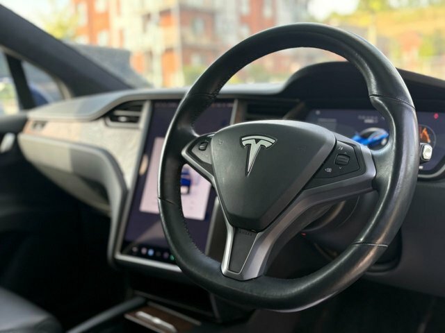 Tesla Model X Dual Motor Suv Blue #2