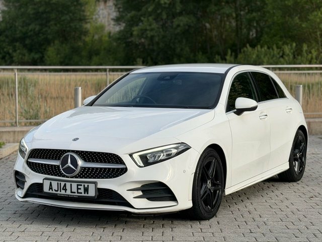 Mercedes-Benz A Class A180d Amg Line Premium White #5