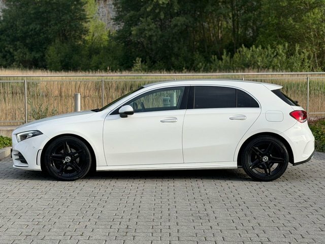 Mercedes-Benz A Class A180d Amg Line Premium White #4