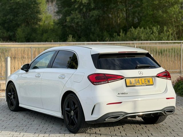 Mercedes-Benz A Class A180d Amg Line Premium White #3