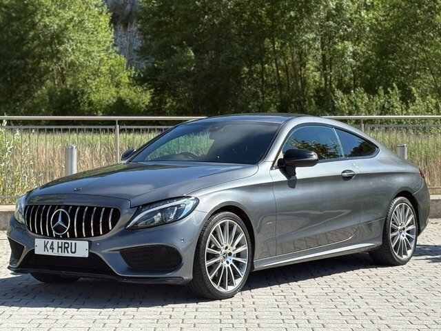 Mercedes-Benz C Class C220d Amg Line Coupe Grey #3